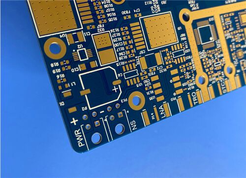 10층 하이브리드 PCB RO4003C + RF4-370HR 혼합 다이렉트릭 제어 임피던스 보드