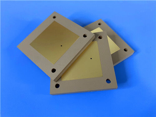 2-레이어 2.54mm 두께 Rogers TMM3 EPIG 마감 RF 마이크로웨이브 PCB