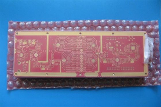 하이브리드 PCB 10 계층 1.7mm HDI 보드 RO4350B 및 FR4