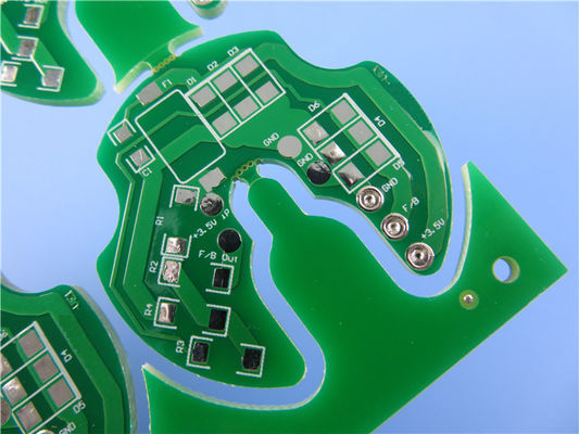 2.0mm PCB Automotive Printed Circuit Board Double Sided CTI 600