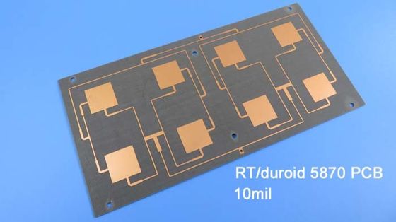 로저스 5870 다층 UL 로저스 PCB 보드 유리 마이크로 섬유 강화 PTFE