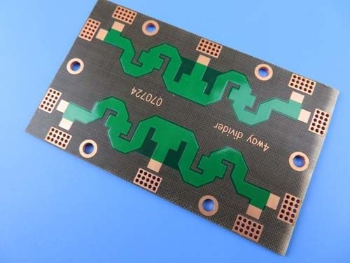 DK2.65 PTFE 두배는 콤바이너 높은 프퀄시 회로판을 위해 OSP와 푸른 마스크의 편을 들었습니다