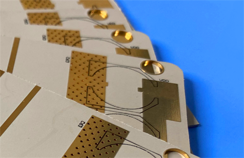 5mil 두께의 WL-CT300 PCB 2레이어 검정색 실크스크린 순금 도금