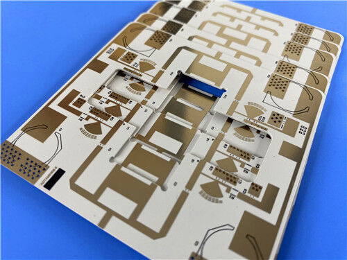 2층 PCB Rogers RO3006 5mil 높은 안정성 세라믹 충전 RF PCB