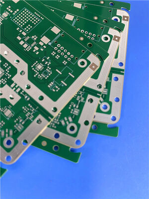6층 MT77 PCB 초저손실 수지 플러깅 블라인드 비아 회로