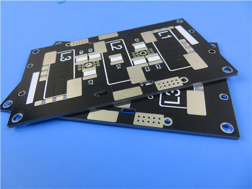 이중 면 F4BTMS450 PCB 0.508mm HASL 납 없는 기판