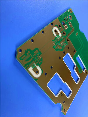 4층 로저스 RO4003C 하이브리드 PCB 0.75mm 2u” 금도금 회로 기판