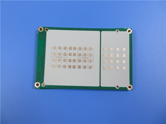 고주파 PCB RO4003은 두배로 안테나를 위한 RF PCB를 측면을 댔습니다