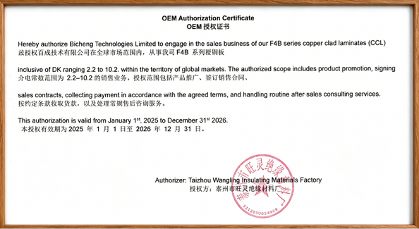 중국 Bicheng Electronics Technology Co., Ltd 인증