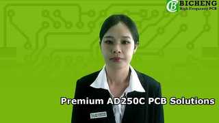 AD250C PCB 2층 20mil 침수 은