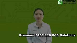1.0mm F4BM220 기반의 2층 PCB