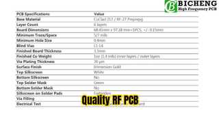 6층 CuClad 217 PCB